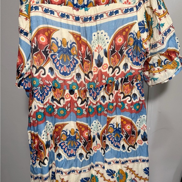 Umgee Multicolor Midi Dress - Picture 4 of 5